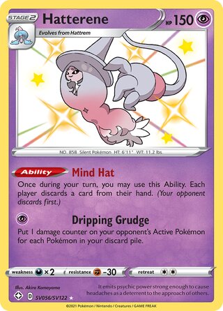 Hatterene SV056/SV122 - Shining Fates