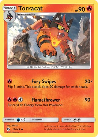 Torracat 25/149 - Sun & Moon Base
