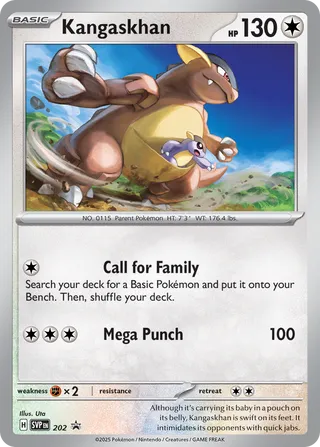 Kangaskhan 202 - Scarlet & Violet Promos