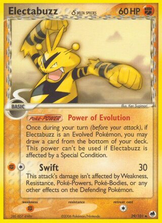 Electabuzz 29/101 - Dragon Frontiers