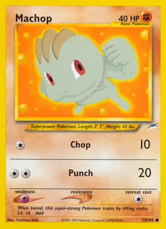 Machop 73/105 - Neo Destiny