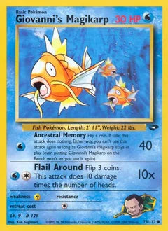 Giovanni's Magikarp 73/132 - Gym Challenge