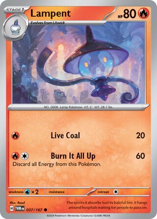 Lampent 037/167 - Twilight Masquerade