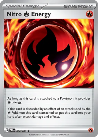 Nitro Fire Energy 086/086 - Chaos Rising