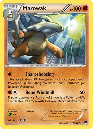Marowak 78/162 - BREAKthrough