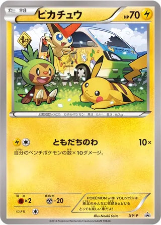 Pikachu No. 348 - XY Promos