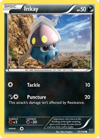Inkay 75/146 - XY Base
