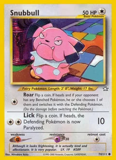Snubbull 74/111 - Neo Genesis