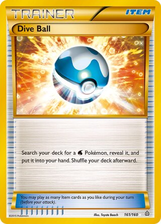 Dive Ball 161/160 - Primal Clash