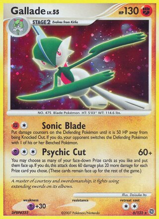 Gallade 6/132 - Secret Wonders