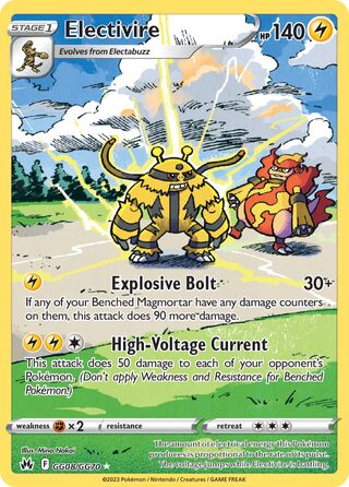 Electivire GG08/GG70 - Crown Zenith