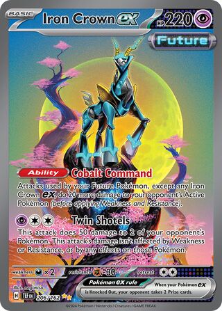 Iron Crown ex 206/162 - Temporal Forces