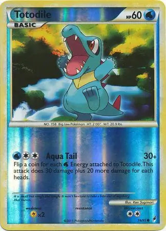 Totodile 74/95 - Call of Legends