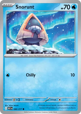 Snorunt 046/217 - Ascended Heroes