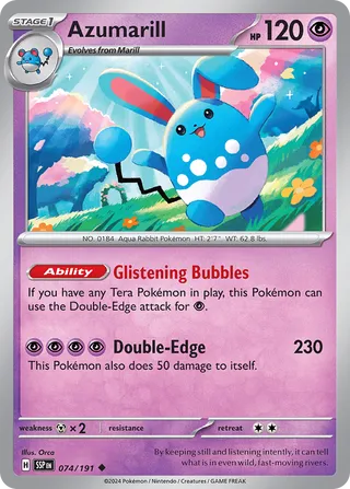 Azumarill 074/191 - Surging Sparks