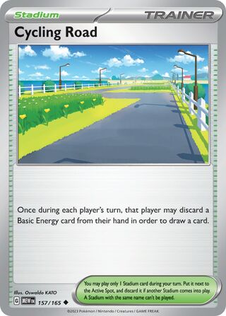 Cycling Road 157/165 - Scarlet & Violet 307