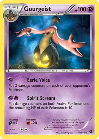 Gourgeist 57/146 - XY Base