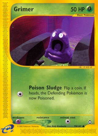 Grimer 79/147 - Aquapolis