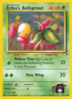 Erika's Bellsprout 75/132 - Gym Heroes