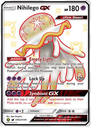 Nihilego-GX SV62/SV94 - Hidden Fates