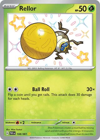 Rellor 108/091 - Paldean Fates