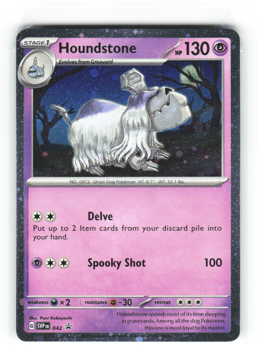 Houndstone 042 - Scarlet & Violet Promos