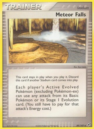 Meteor Falls 89/107 - Deoxys