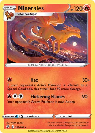 Ninetales 025/192 - Rebel Clash