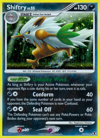 Shiftry 13/111 - Rising Rivals