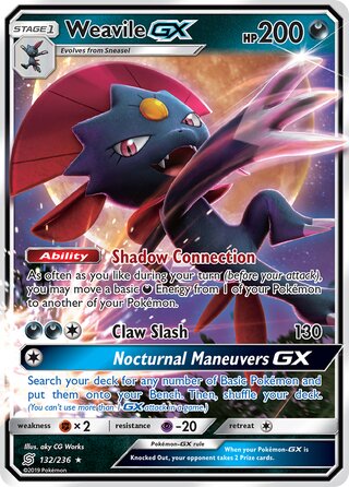 Weavile-GX 132/236 - Unified Minds