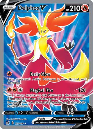 Delphox V 173/196 - Lost Origin