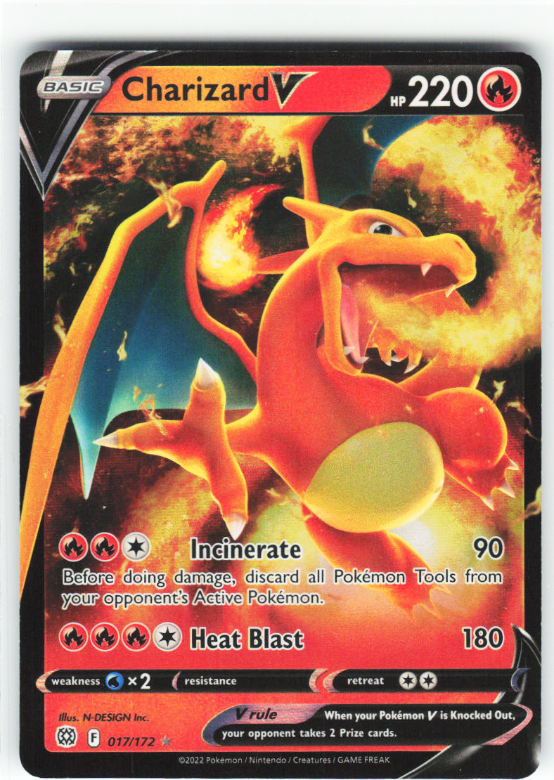 Charizard V 017/172 - Brilliant Stars