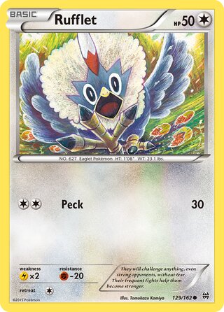 Rufflet 129/162 - BREAKthrough