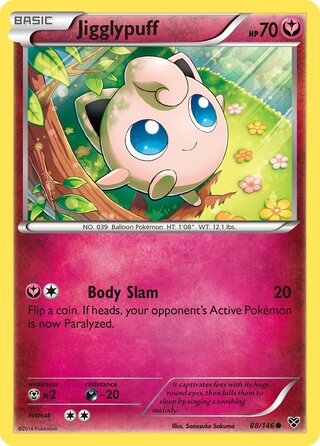 Jigglypuff 88/146 - XY Base