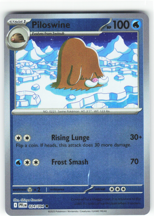 Piloswine 024/094 - Phantasmal Flames - NM (ID: 53125426737067) - front