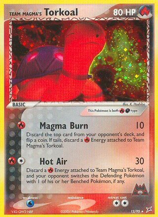 Team Magma's Torkoal 12/95 - Team Magma vs Team Aqua