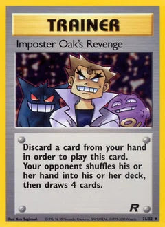 Imposter Oak's Revenge 76/82 - Team Rocket