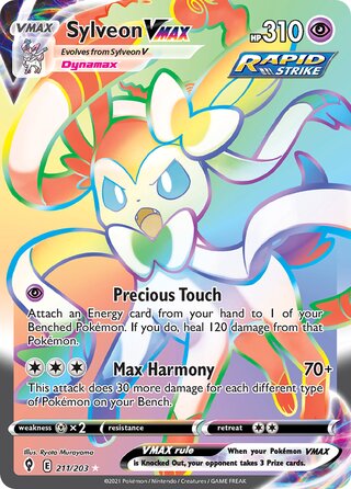 Sylveon VMAX 211/203 - Evolving Skies