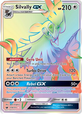 Silvally-GX 119/111 - Crimson Invasion
