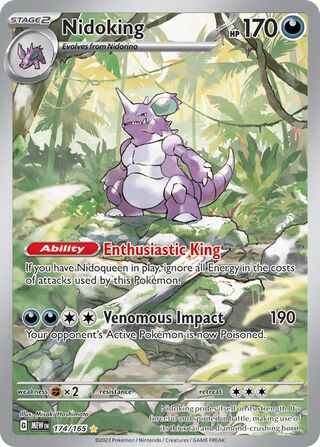 Nidoking 174/165 - Scarlet & Violet 151