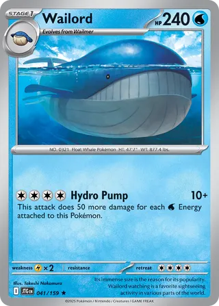 Wailord 041/159 - Journey Together