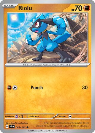 Riolu 081/142 - Stellar Crown