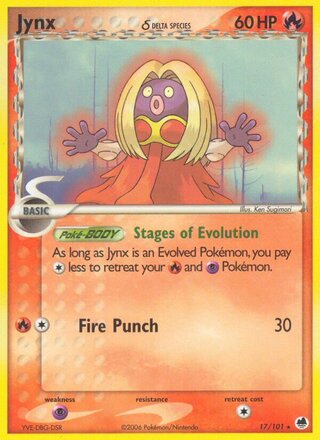 Jynx 17/101 - Dragon Frontiers