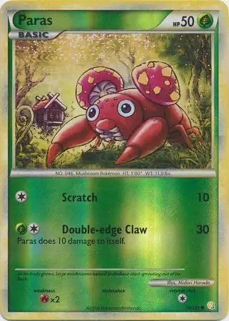 Paras 76/123 - HeartGold & SoulSilver
