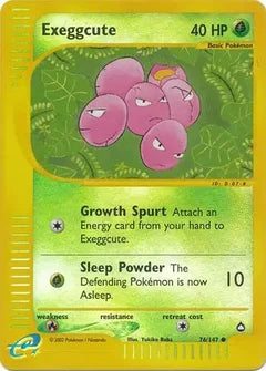 Exeggcute 76/147 - Aquapolis