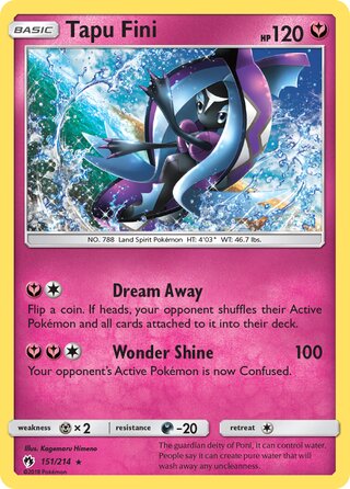 Tapu Fini 151/214 - Lost Thunder