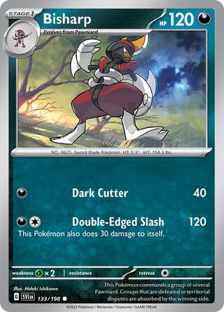 Bisharp 133/198 - Scarlet & Violet Base