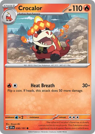 Crocalor 030/191 - Surging Sparks