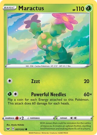 Maractus 007/202 - Sword & Shield Base