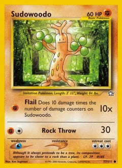 Sudowoodo 77/111 - Neo Genesis